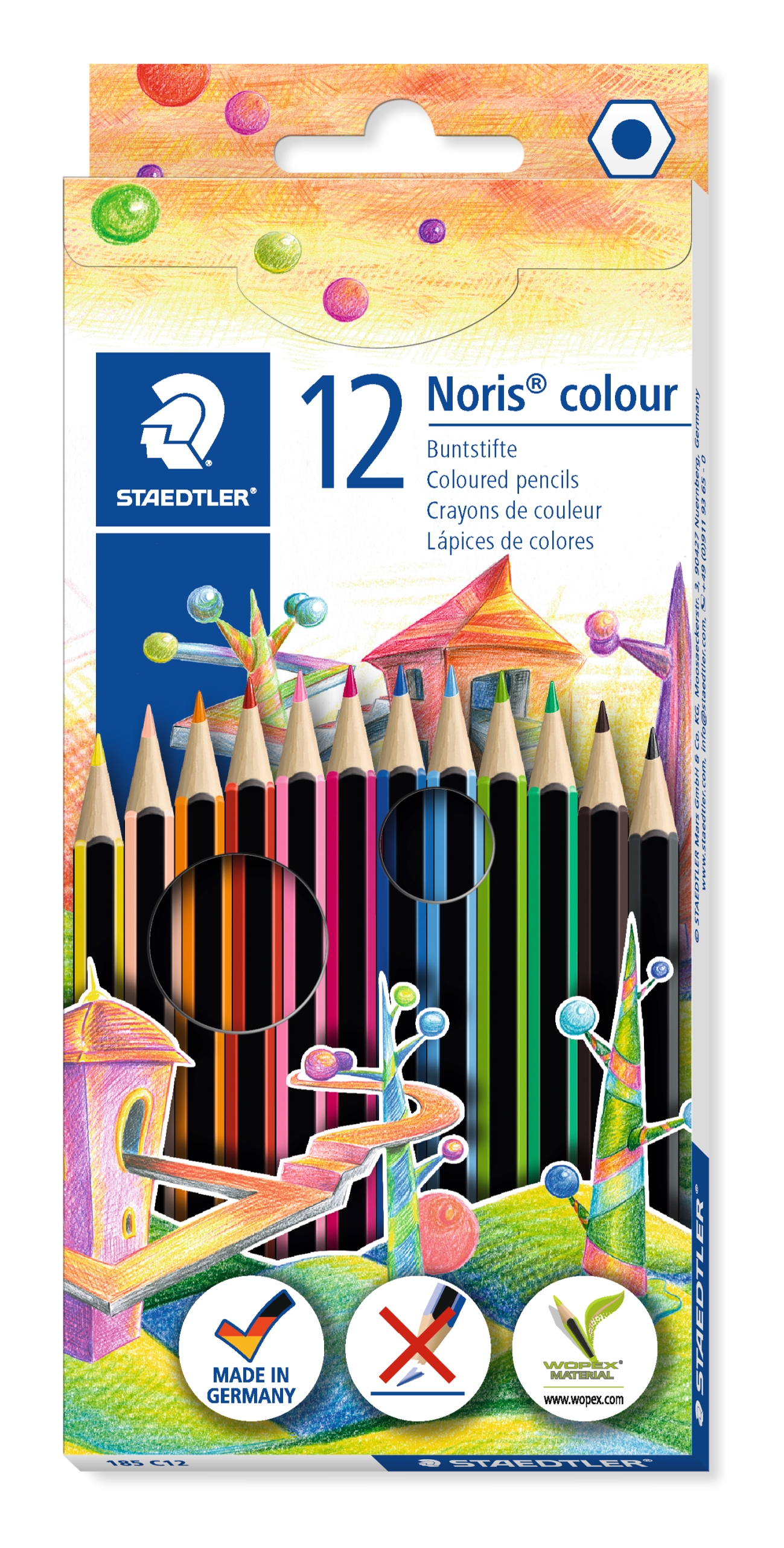 Caja Lápices de Colores x24 Noris® Staedtler –