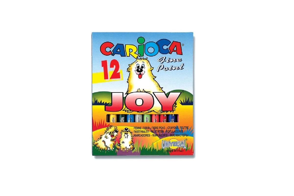 Rotulador Escolar Carioca Joy Mm Caja Cart N Colores