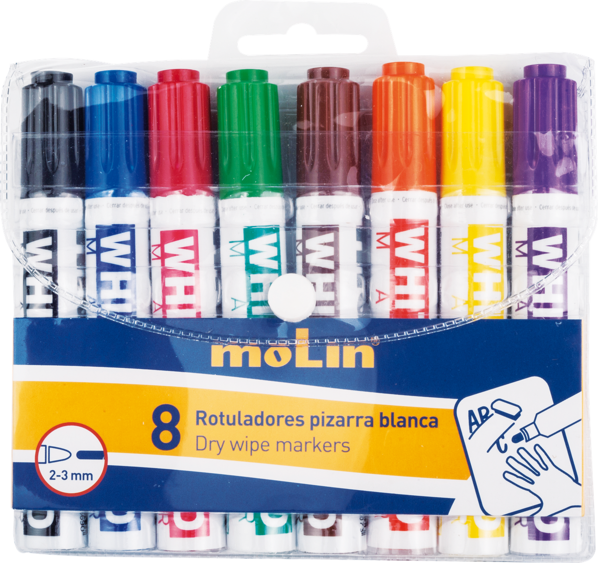 Blister 2 Rotuladores Chalk Blancos Sharpie –