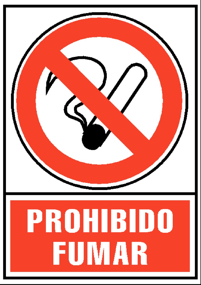 ARC CARTEL -PROHIBIDO FUMAR- ARCHIVO 2000