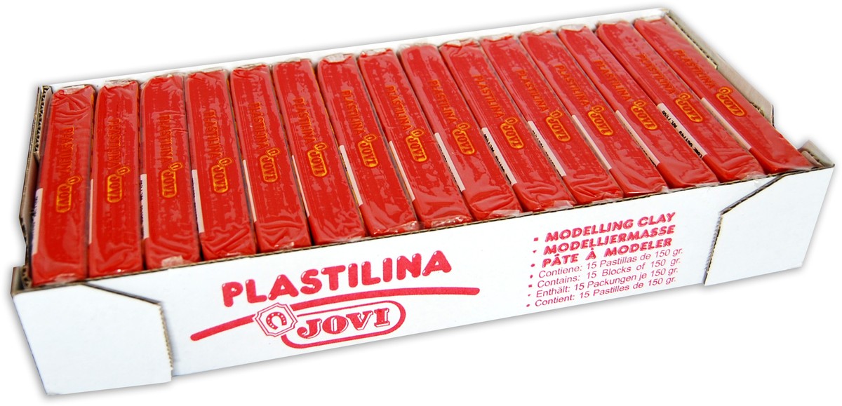 JOVI PAINT WITH PLASTILINA, Expositor con 6 kits surtidos para